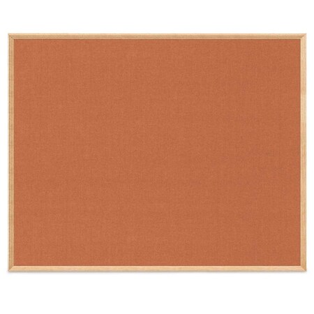 United Visual Products Board, 60x36, Walnut/Black UVDECORK6036OAK-WALNUT-BLKPORC-CORK